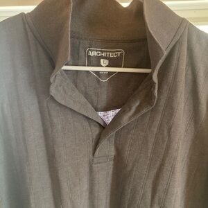 Architect Men's Charcoal Button Down Shirt